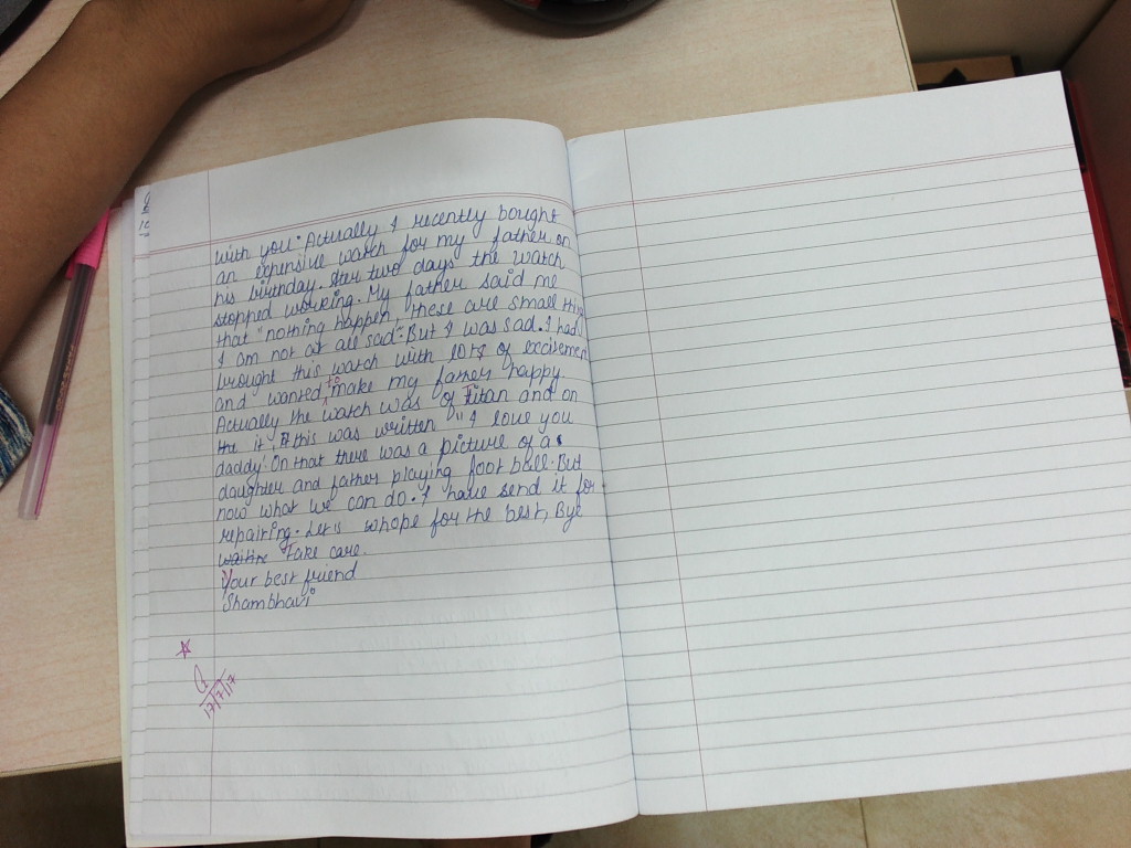 PIS VADODARA STD 7: Letter Writing-English