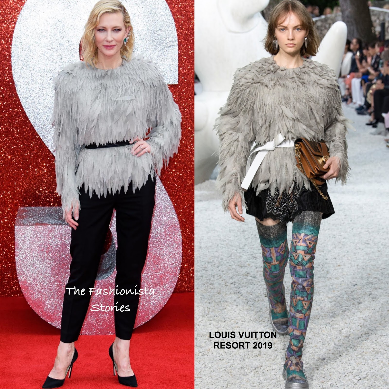 Cate Blanchett in Louis Vuitton at the 'Ocean's 8' London Premiere