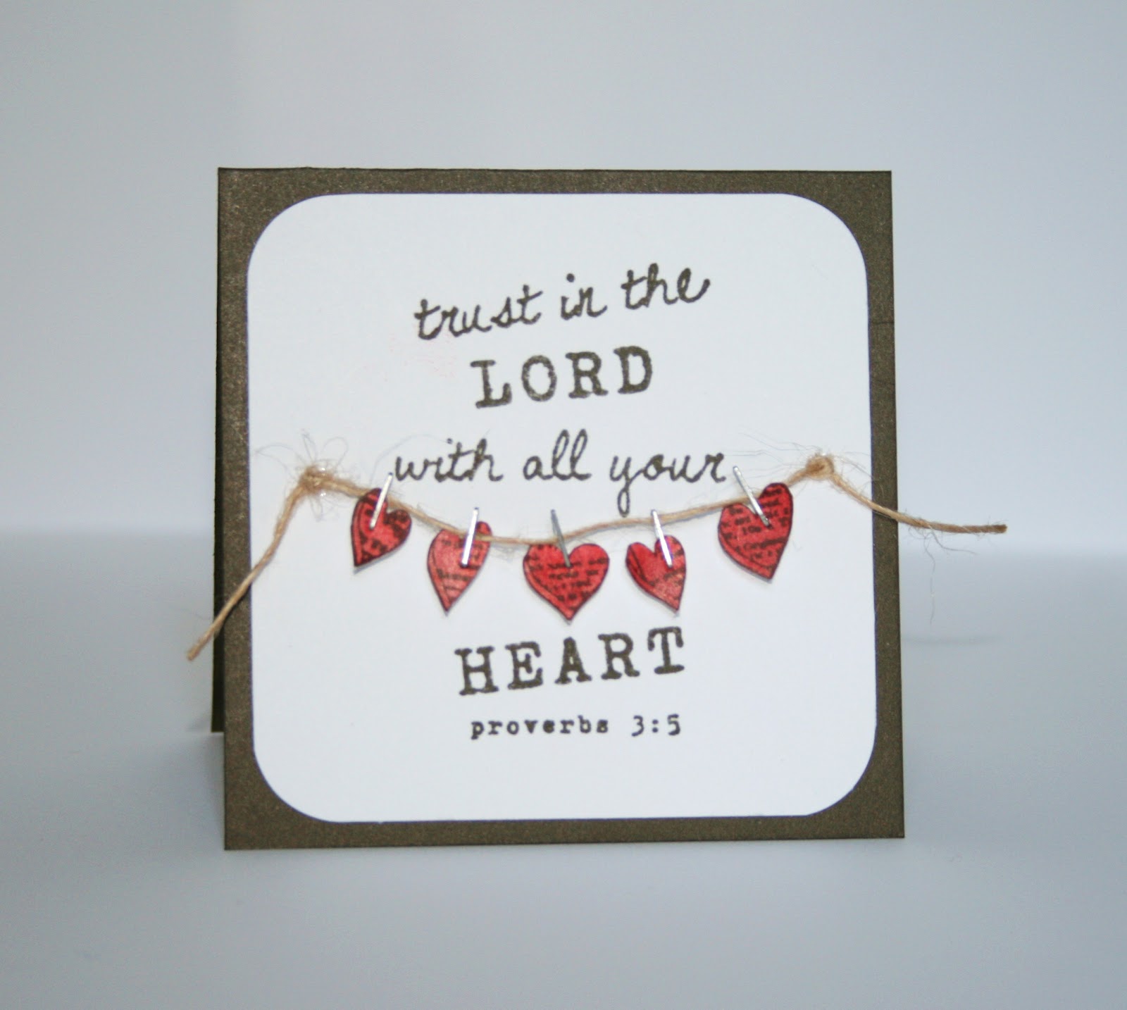 trust in the lord with your whole heart