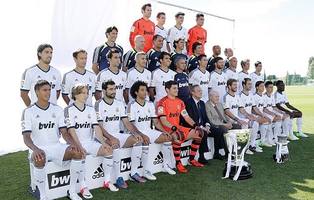 Plantilla y Foto oficial del Real Madrid 2012-2013