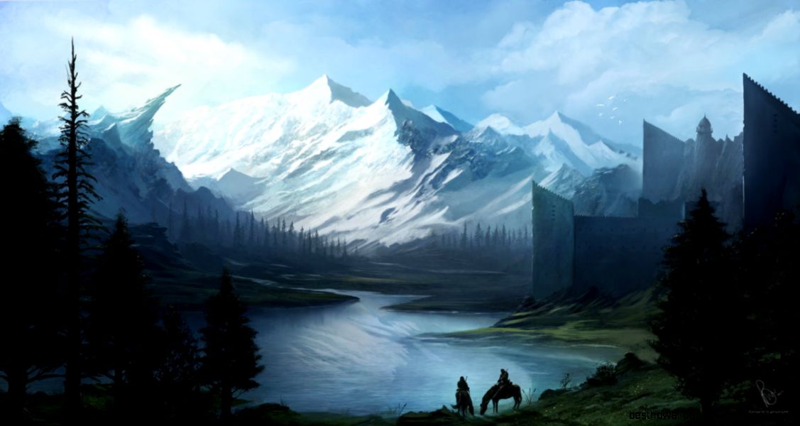 Fantasy Landscape by RaymondMinnaar on DeviantArt