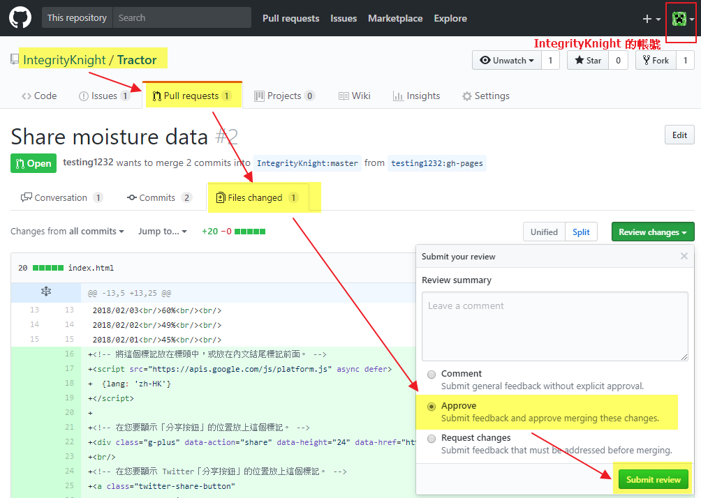 放棄思考: GitHub 及 EGit ( PART 8 / 8 ) + GitHub 完整流程