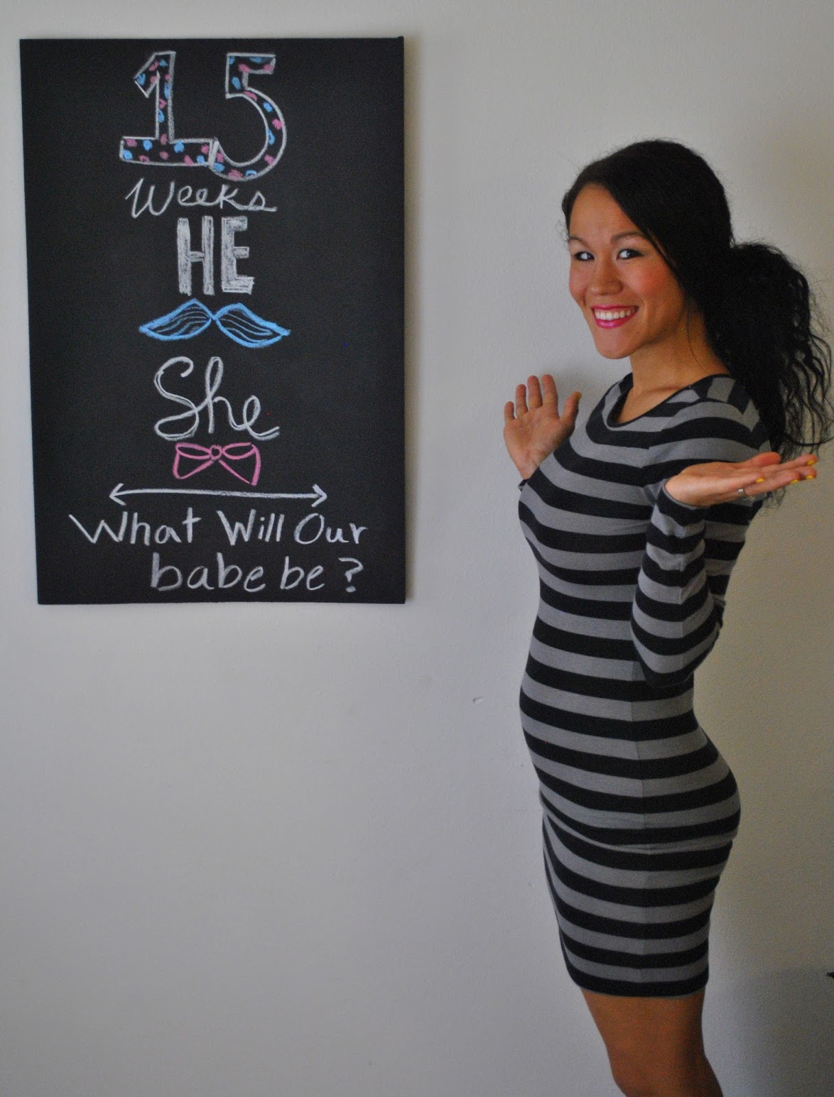 Diary Of A Fit Mommy 15 Weeks Pregnancy Chalkbo