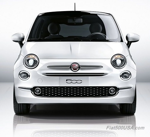 New Fiat 500 Front View