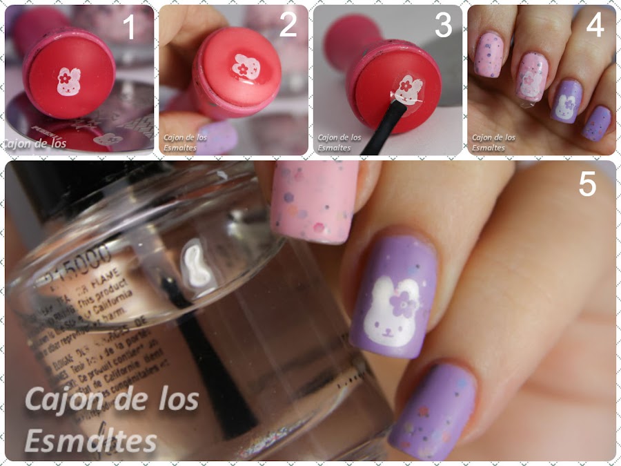 paso a paso decoración de conejo de pascuas