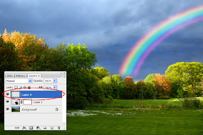 How to Add a Rainbow to your Photograph in Photoshop