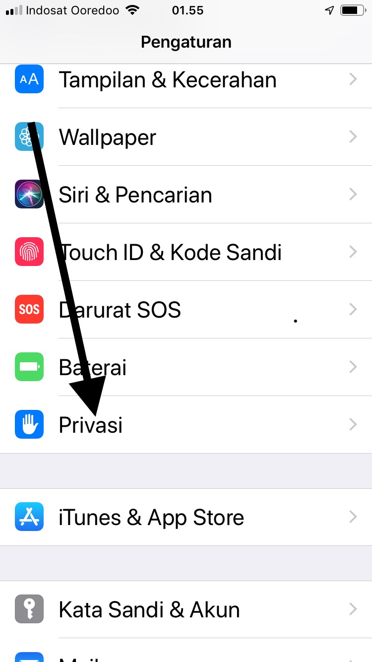 Inilah Cara Mengaktifkan Dan Mononaktifkan Lokasi Pada Smartphone Iphone Anda
