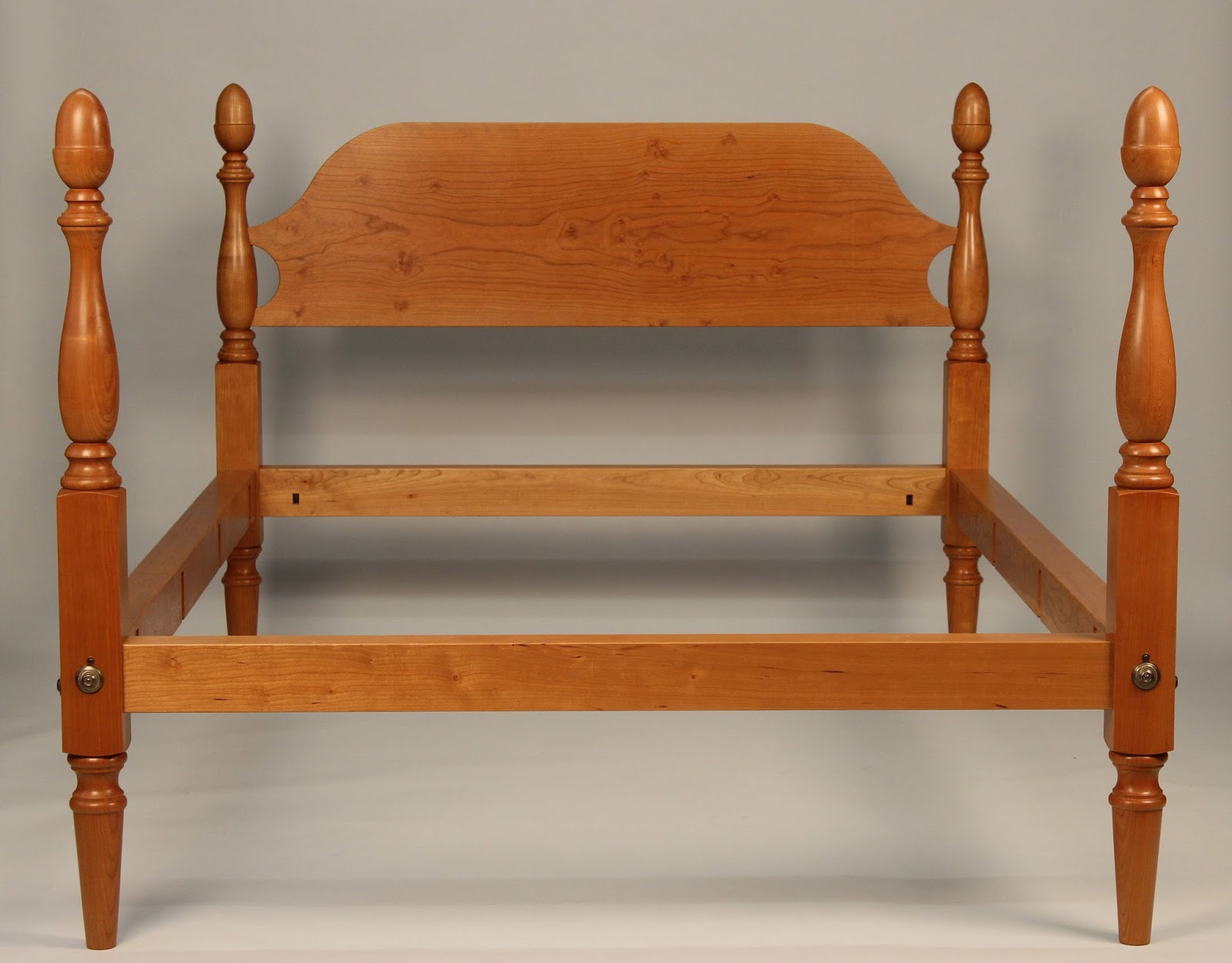 Doucette and Wolfe Fine Furniture Makers Custom Bed handmade by