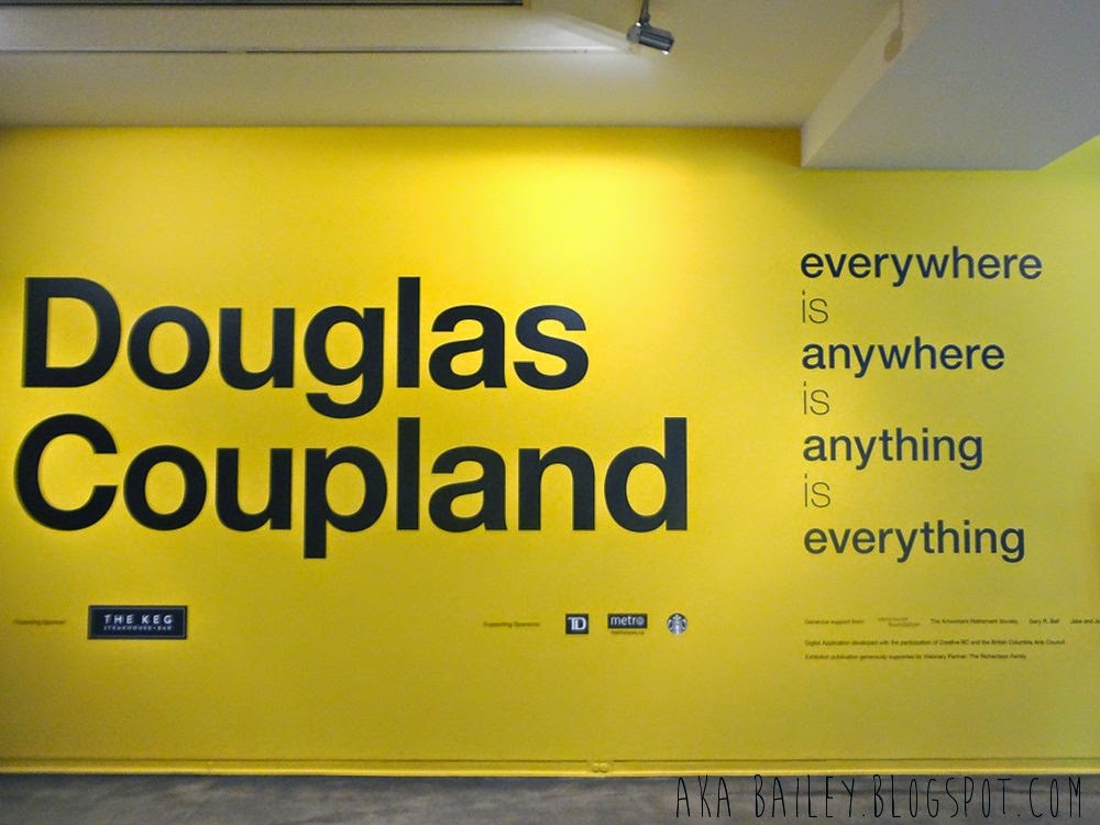 Douglas Coupland at Vancouver Art Gallery