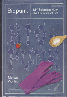Book cover showing schematics of microscopic particles