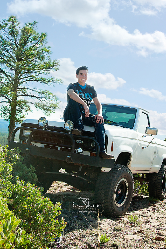 High School Senior Photography Show Low, Snowflake High