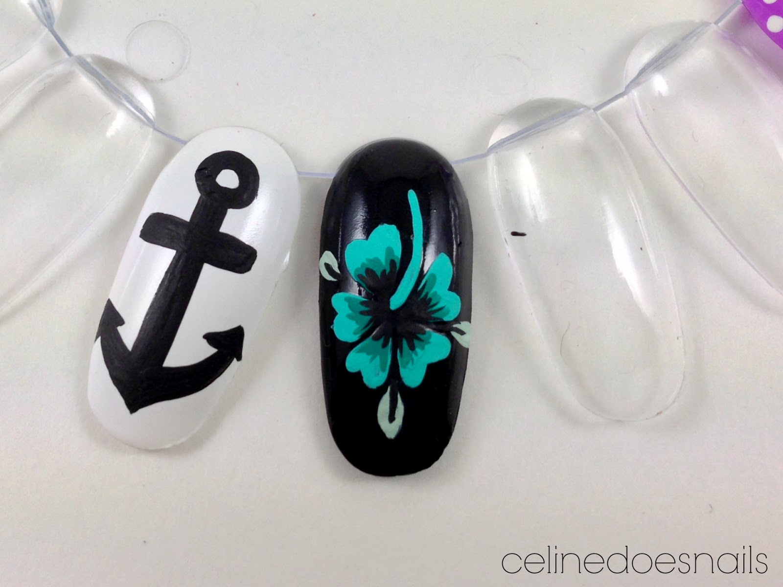Nails By Celine: (Another!) Anchor Tutorial