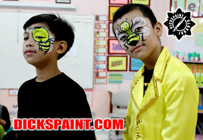 face painting bee kids tangerang