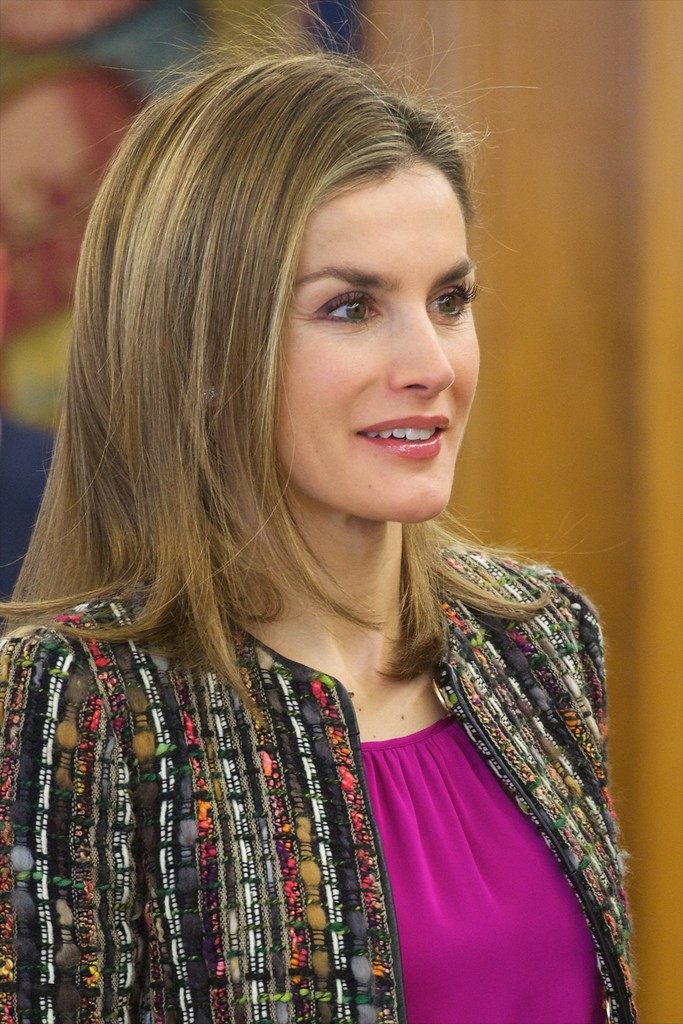 King Felipe and Queen Letizia attend Audiences at Zarzuela Palace
