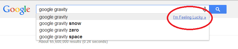 google but no gravity google but no gravity