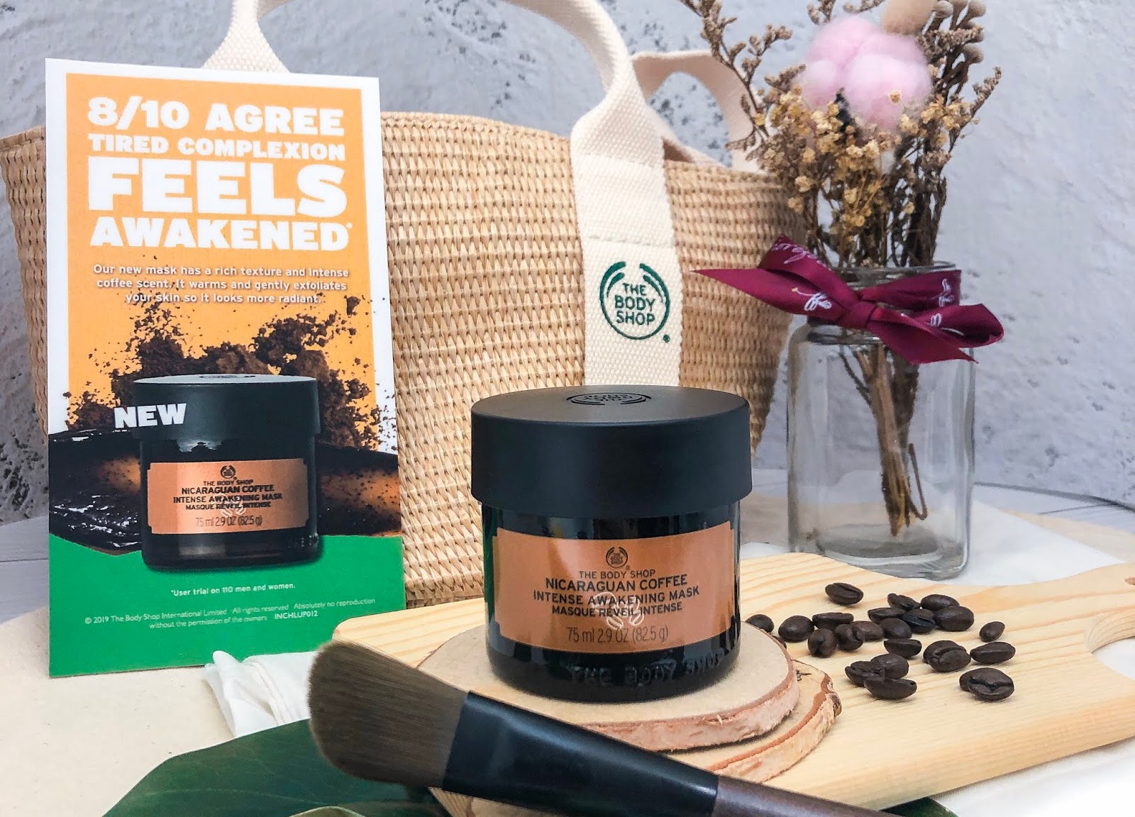 The Body Shop New Nicaraguan Coffee Mask Kaiting Hearts