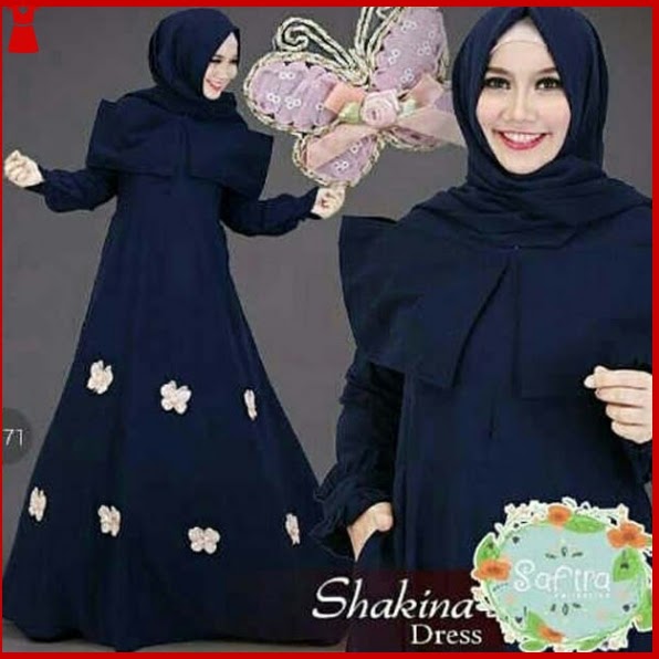 New Setelan Baju Model Hijab Artis Syakina Bj0027