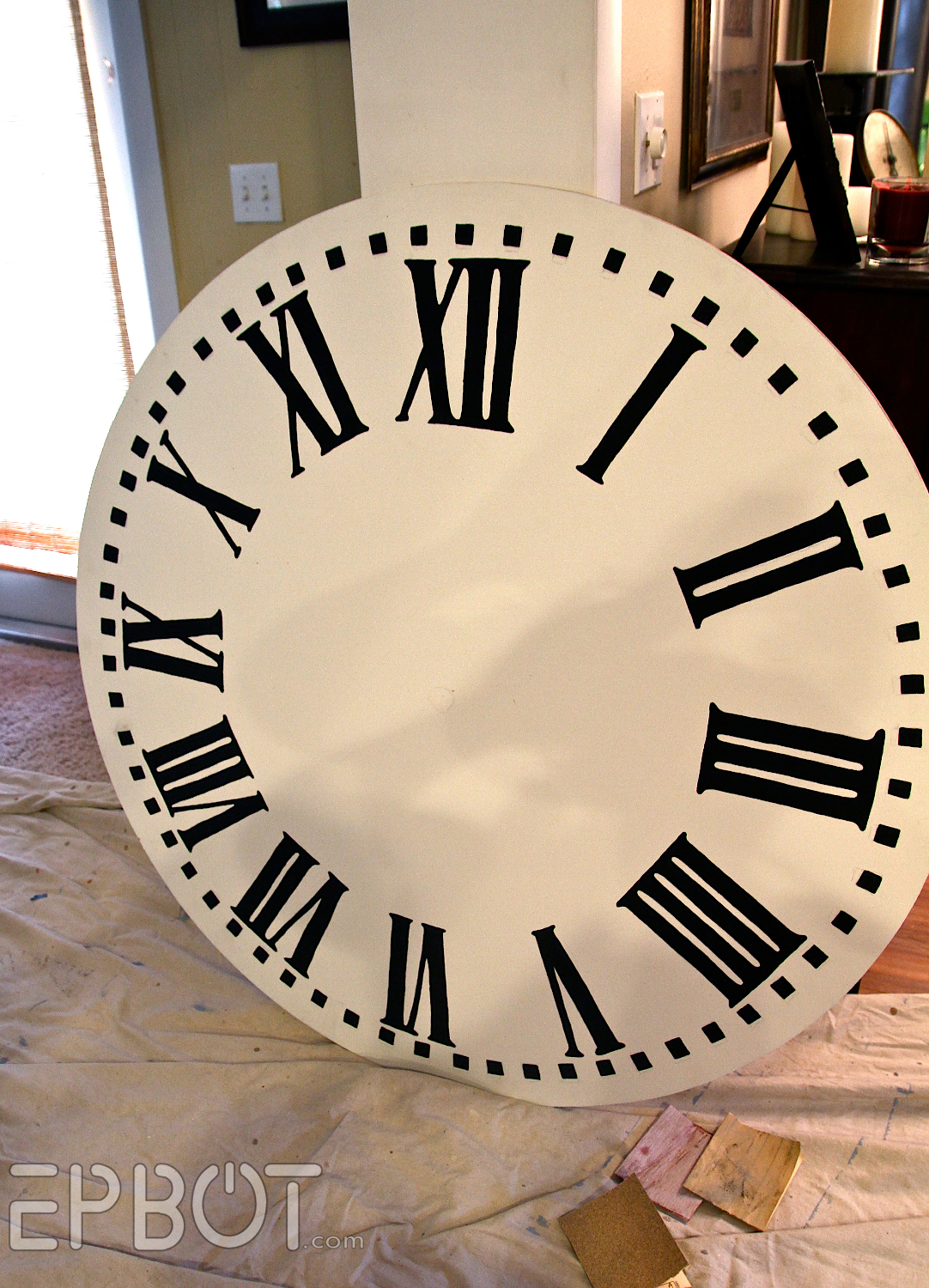 EPBOT DIY Giant Tower Wall Clock