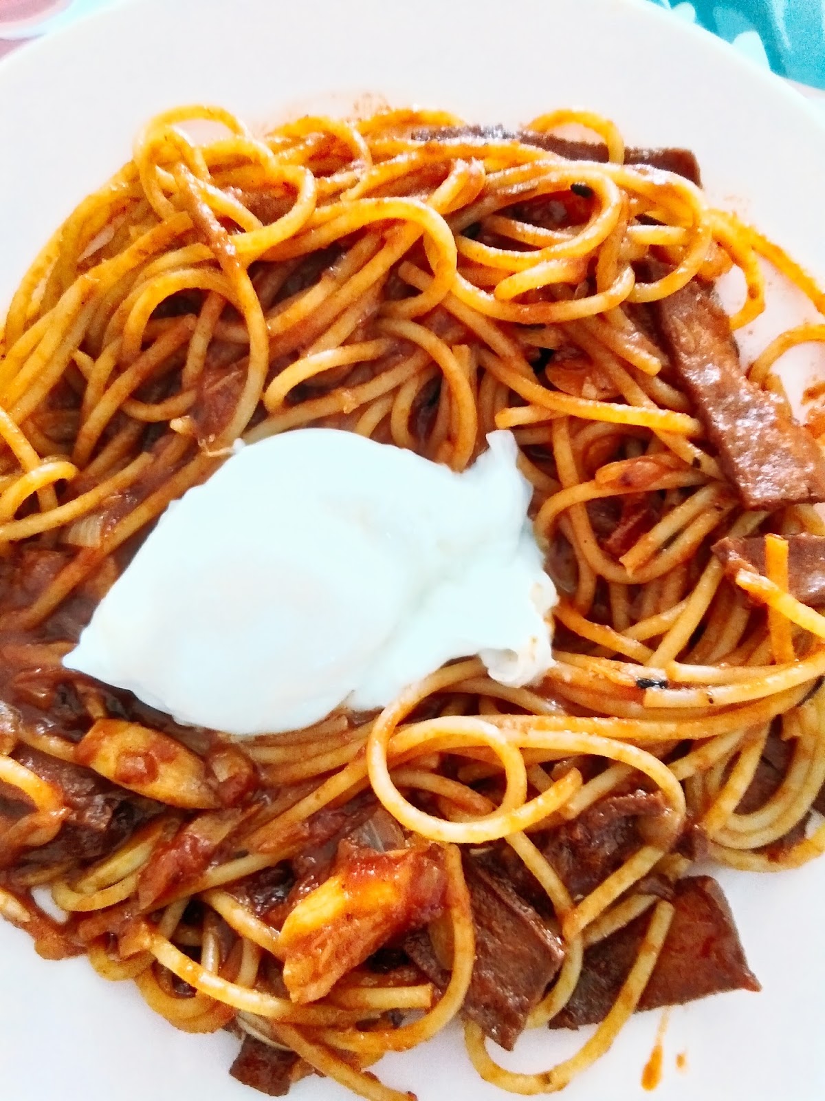 Spaghetti Arrabiata ala Pizza Hut (sangatttt) simplicious