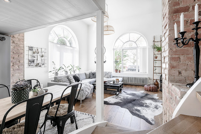 Stockholmsgatan 1G, Apartment in Sweden with charming ethic elements
