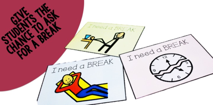 Teaching students to take a break can help them learn to cope with emotions. Read on as one autism educator explains how breaks work in her classroom.