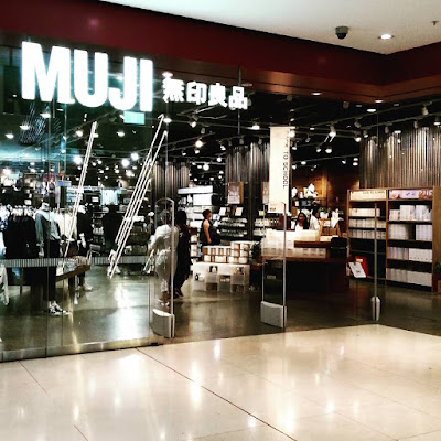 Entrance to the Sydney Muji store.