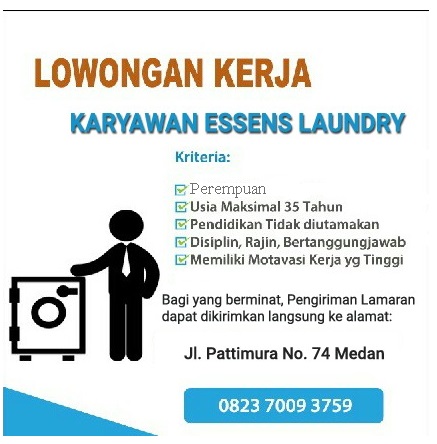 Loker Laundry Medan