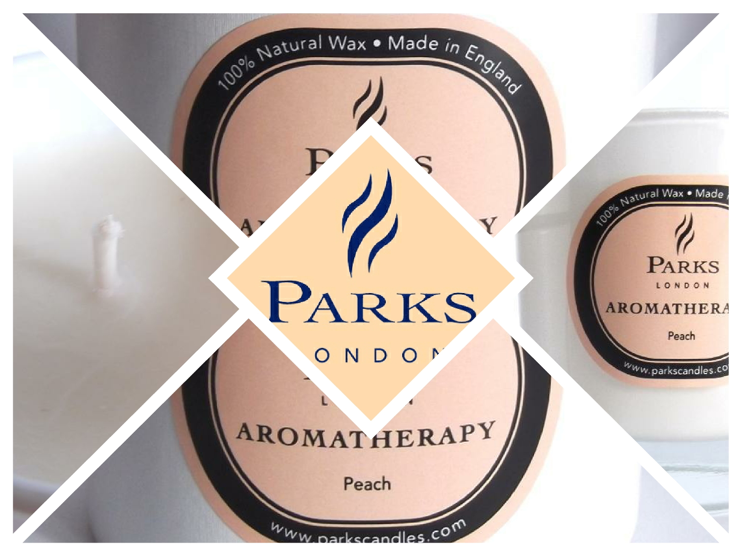 PARKS LONDON Aromatherapy Peach Candle Review Photos COSMELISTA