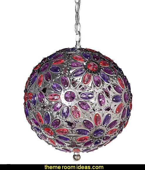 Crystal Floral Sphere Chandelier, Purple Pink I Dream of Jeannie theme bedrooms - Moroccan style decorating - Jeannie bedroom harem style - Arabian Nights theme bedrooms - bed canopy - Moroccan stencils - I dream of Jeannie bottle - satin bedding - throw pillows - Moroccan furniture Crystal Floral Sphere Chandelier, Purple Pink I Dream of Jeannie theme bedrooms - Moroccan style decorating - Jeannie bedroom harem style - Arabian Nights theme bedrooms - bed canopy - Moroccan stencils - I dream of Jeannie bottle - satin bedding - throw pillows - Moroccan furniture