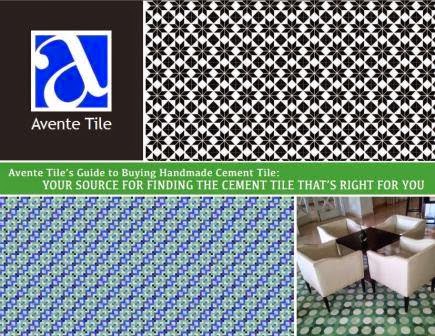 Avente Tile's Guide to Buying Handmade Cement Tile