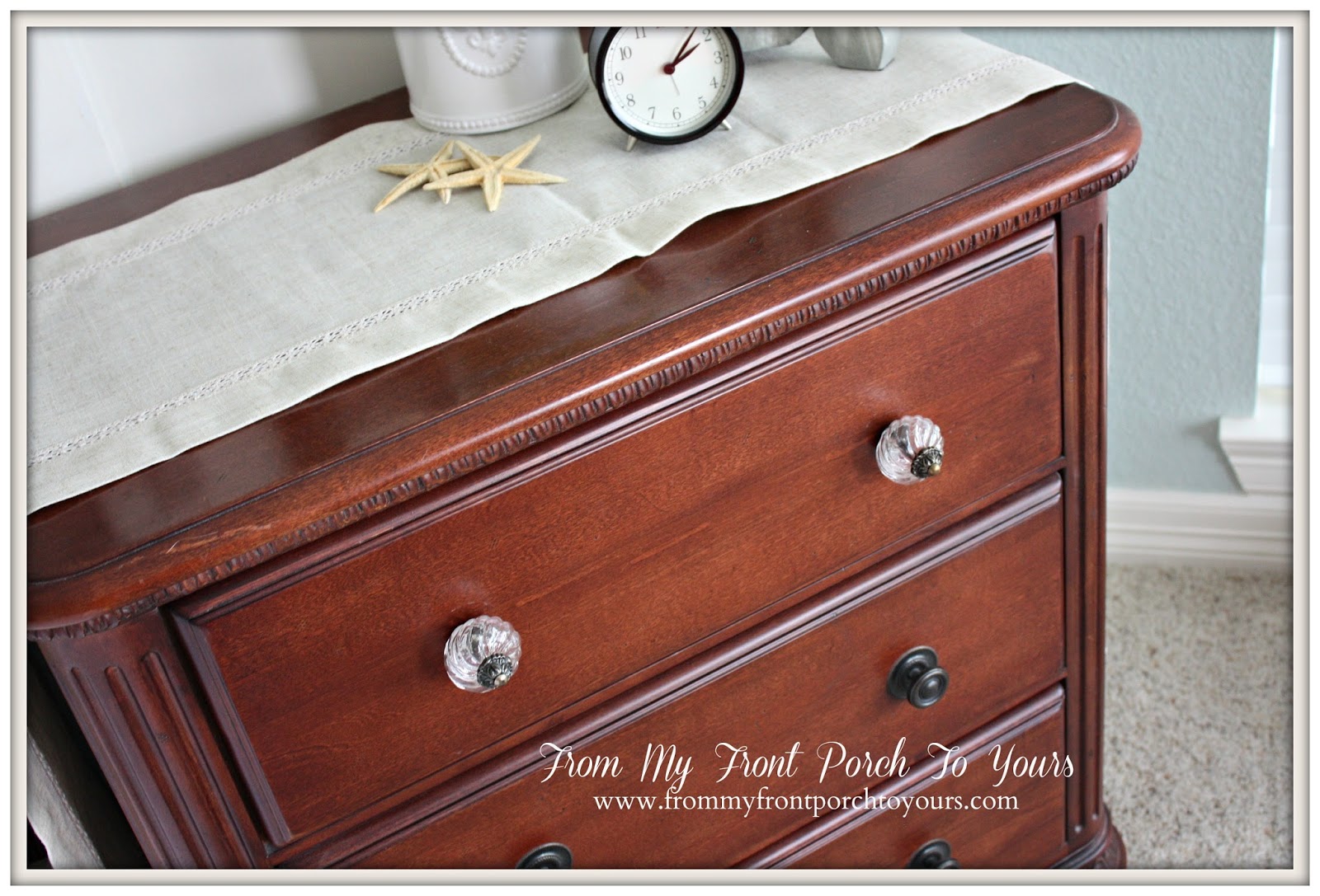 From My Front Porch To Yours- Inexpensive Details- Hobby Lobby Glass Knobs