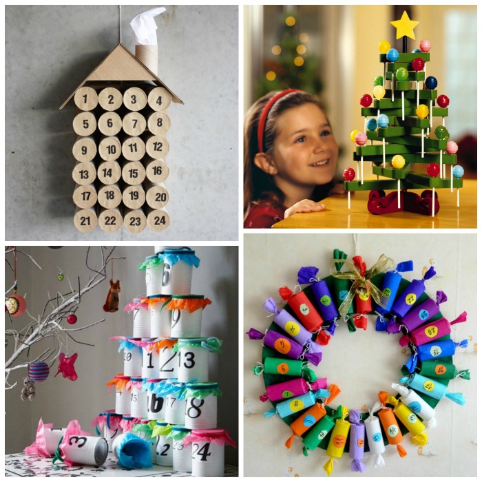 AMAZING DIY ADVENT CALENDARS FOR KIDS- these are so fun!!