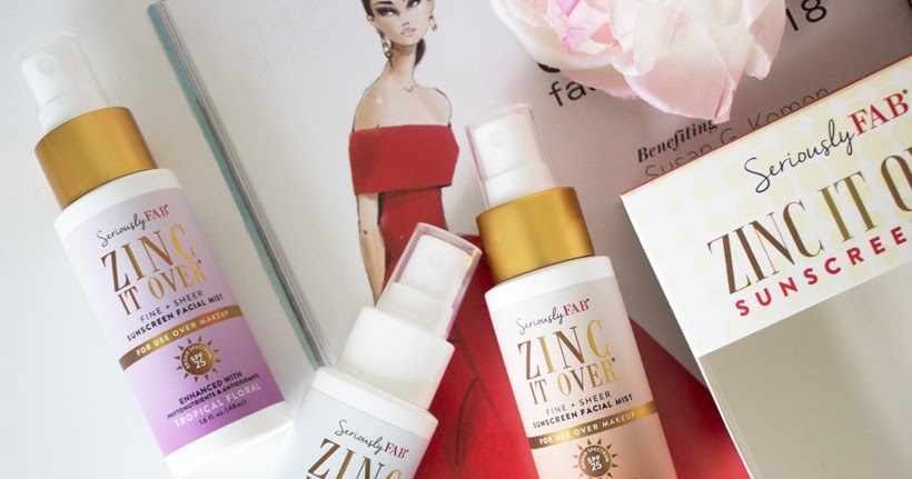 sunscreen face mist over makeup