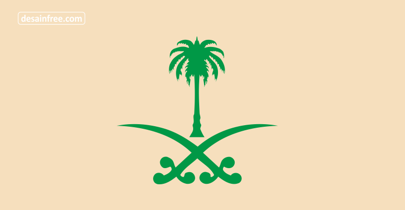 Logo Saudi Arabia State Vector CDR Free Download Desain Free