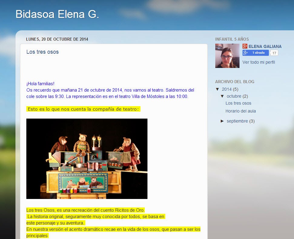 El Blog de Elena G.