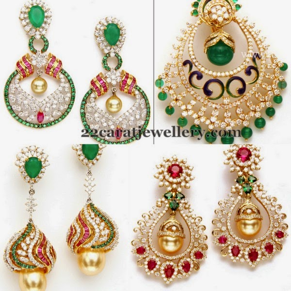 Diamond Earrings from Totaram Jewellery