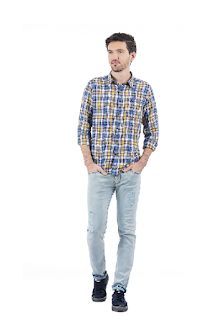 Multicolored Checks Shirt from Pepe Jeans