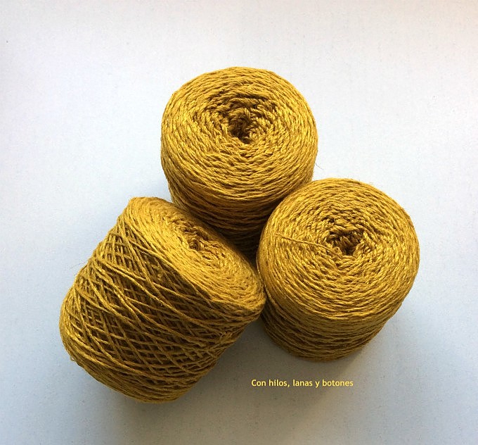 Con hilos, lanas y botones: Chaqueta aire