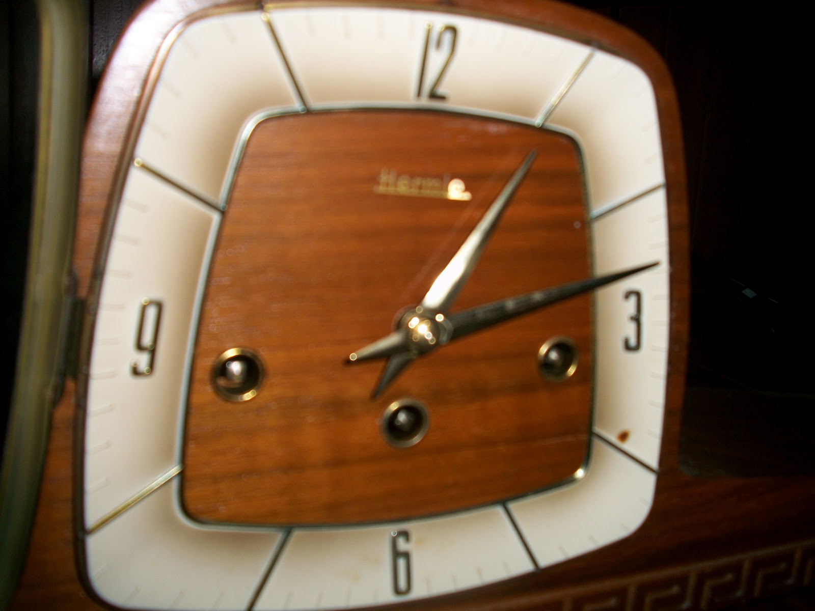 collectible items Vintage Hermle mantel clock