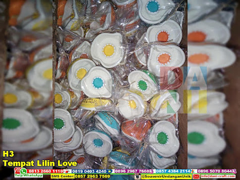 jual Tempat Lilin Love