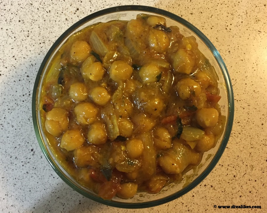 Chickpea Curry Using S&W Garbanzo Beans Diva Likes