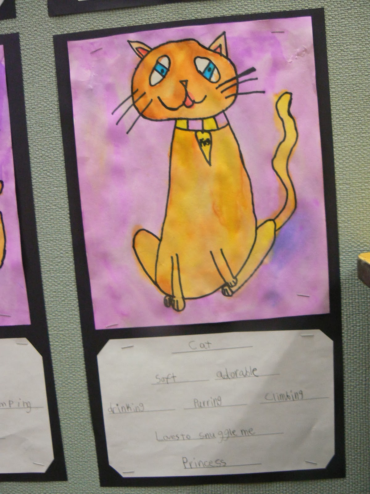 Mrs. T's First Grade Class: Cat Cinquain Poems