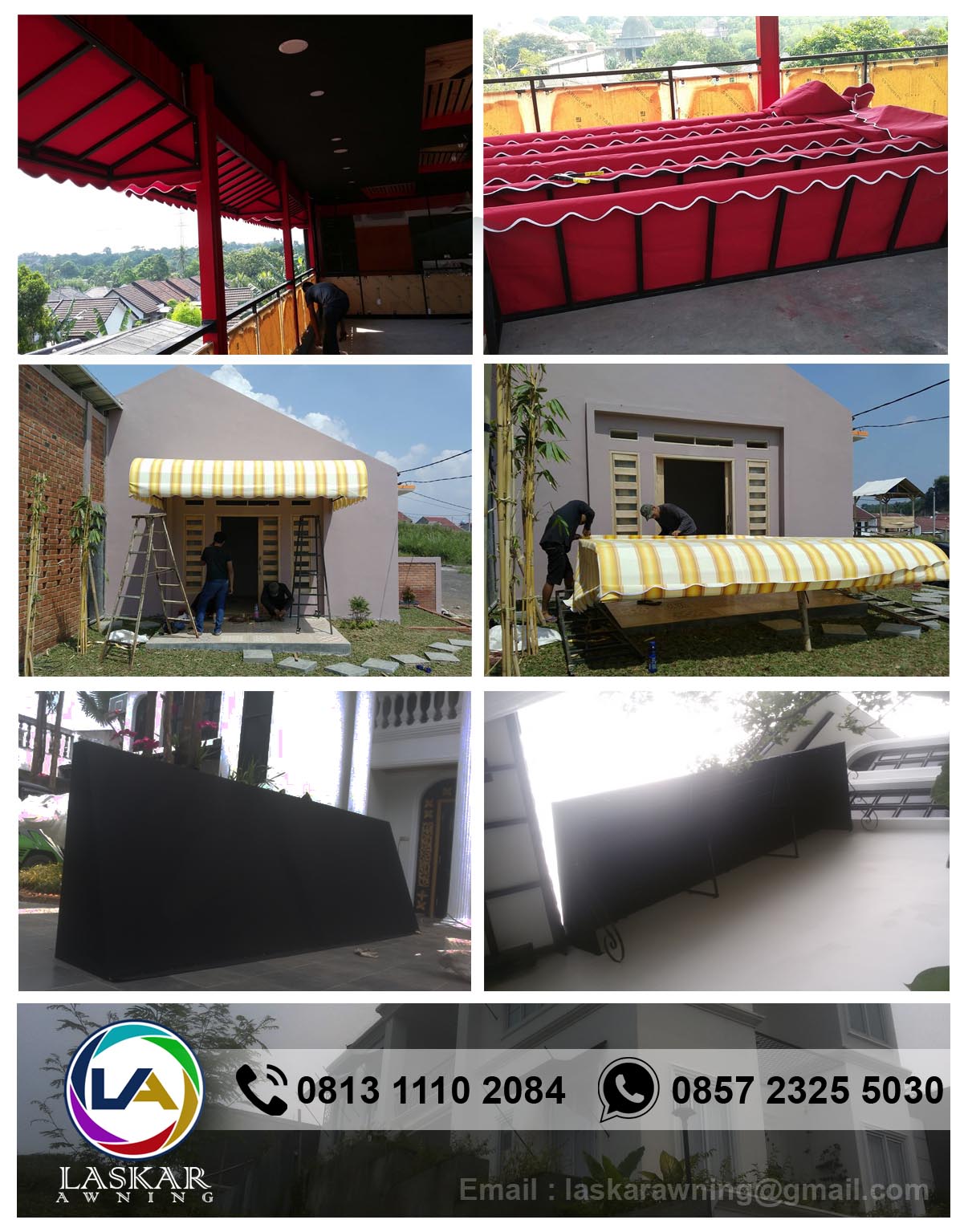 CANOPY KAIN DEPOK Canopy kain Sunbrella Laskar Awning