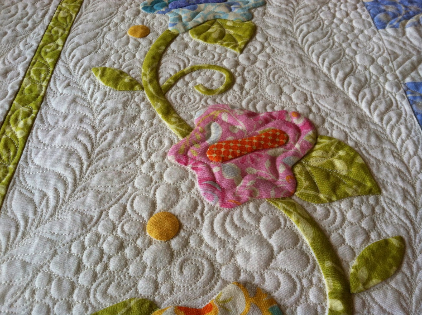 Tanderwen Quilts Carrie's applique quilt