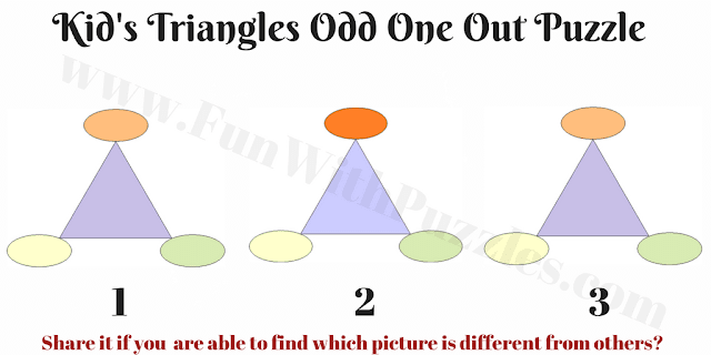 Can you find different Triangle Picture puzzle?