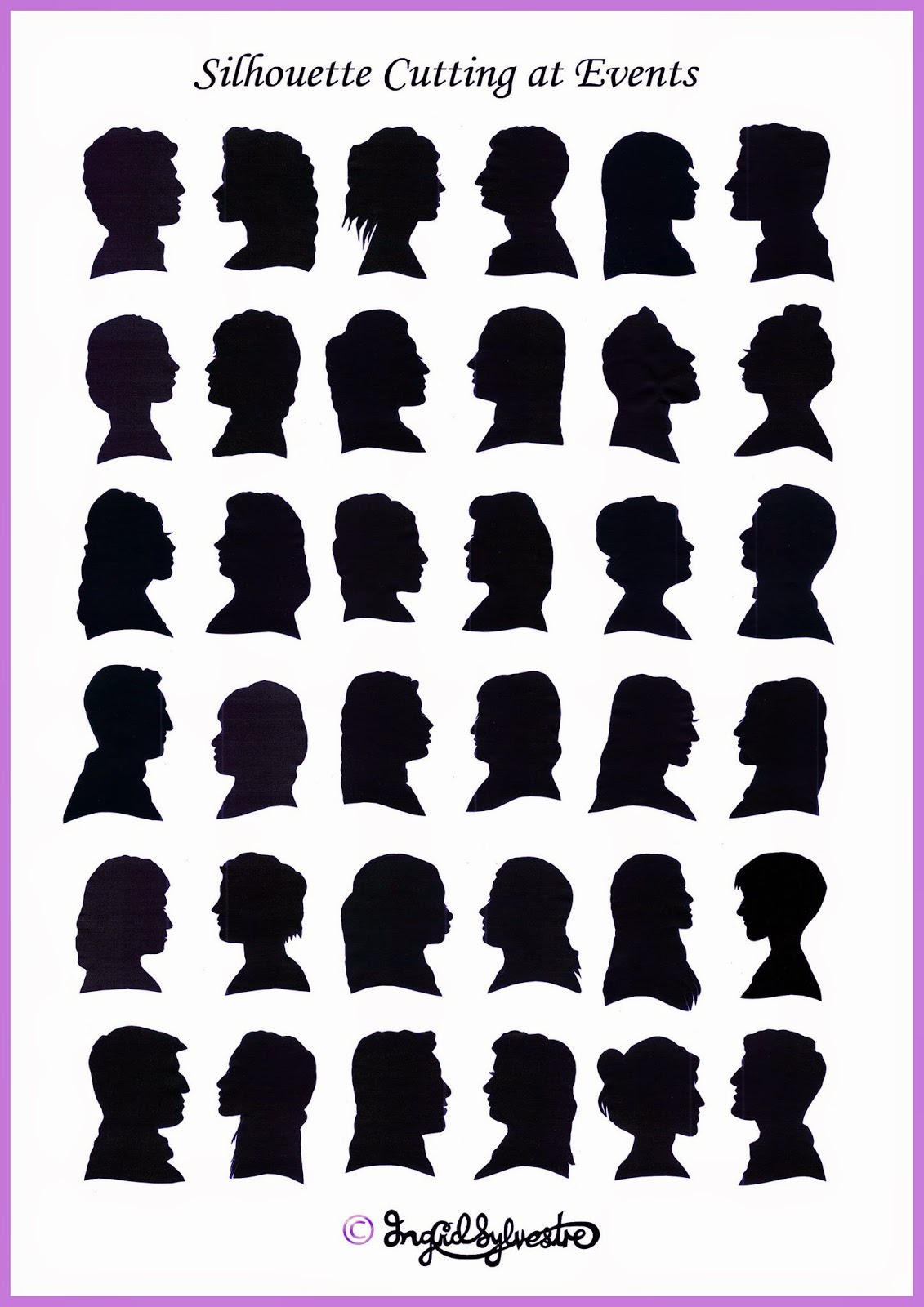 Sylvan Muse Silhouettes Uk Silhouette Artist Ingrid Sylvestre Wedding Entertainment North East Hand Cut Silhouettes At Weddings