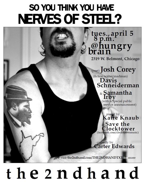 Cahiers de Corey So I Think I Have Nerves of Steel?