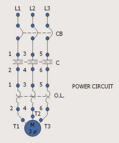 TWO STATION MOTOR CONTROL ~ Electrical Motor Control Wirings
