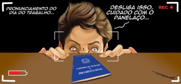 Presidente Dilma Pronunciamento do dia do trabalho