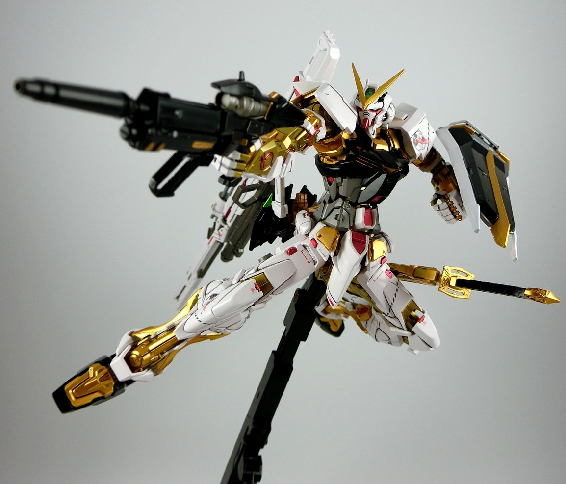 GUNDAM GUY MG 1/100 Gold Frame Astray Painted Build